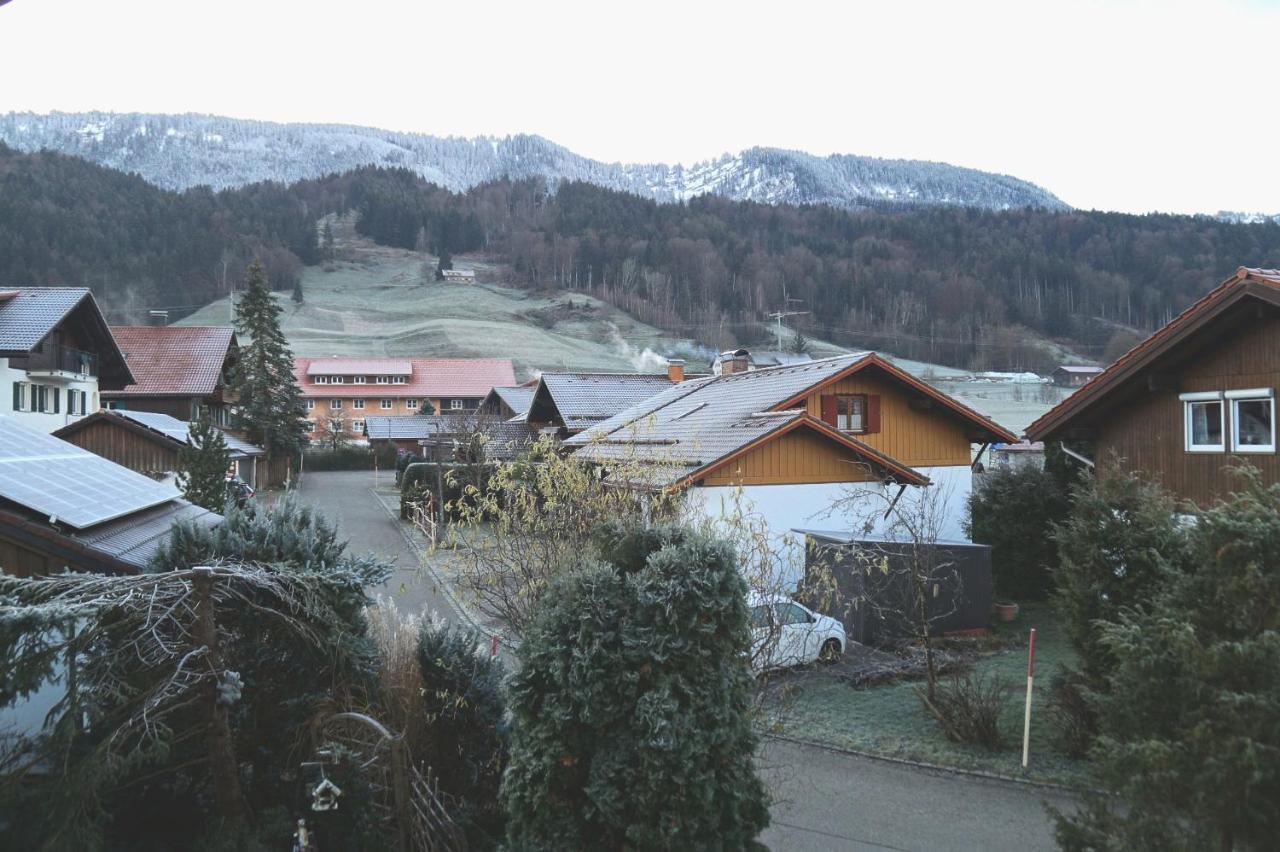 Konstanzer Bergblick mit Wintergarten Oberstaufen Exterior foto