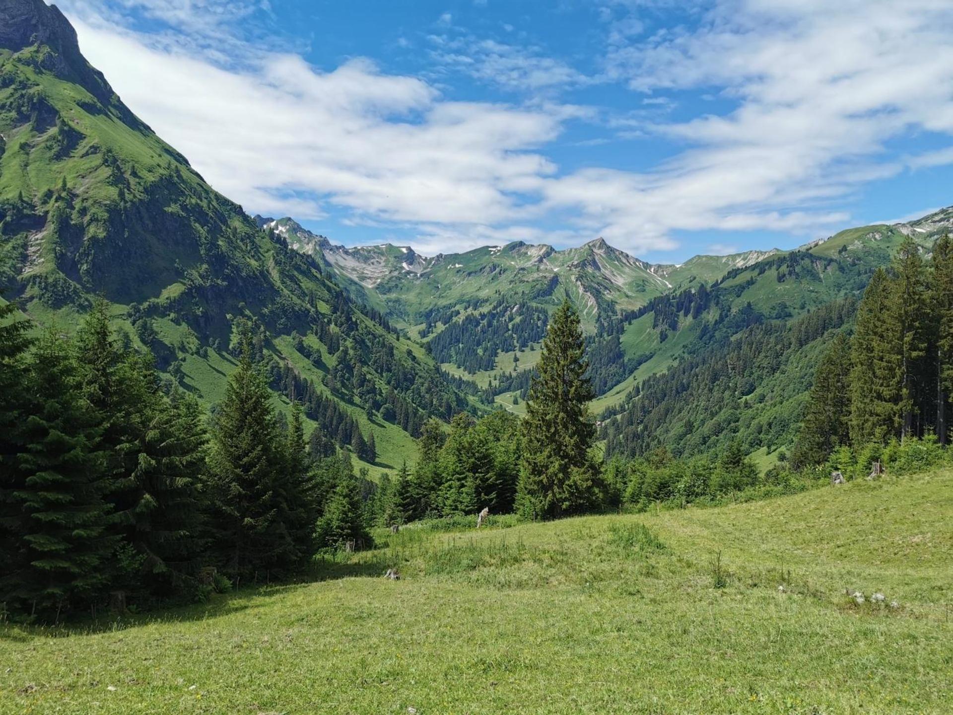 Konstanzer Bergblick mit Wintergarten Oberstaufen Exterior foto